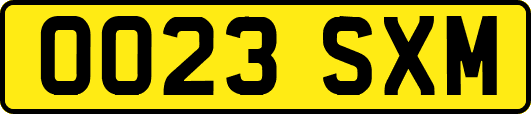 OO23SXM