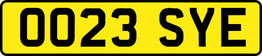 OO23SYE
