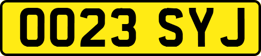 OO23SYJ