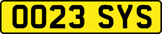 OO23SYS
