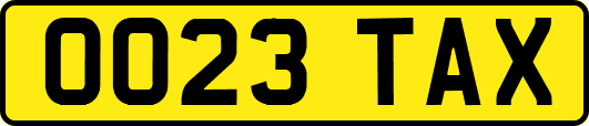OO23TAX