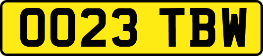 OO23TBW