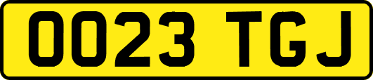 OO23TGJ