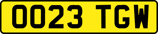 OO23TGW