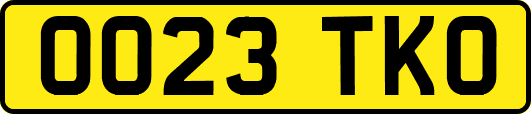 OO23TKO