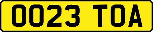 OO23TOA