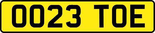 OO23TOE