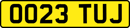 OO23TUJ
