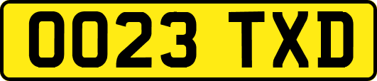 OO23TXD