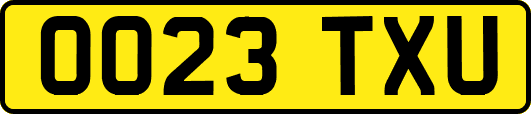 OO23TXU