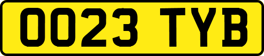OO23TYB