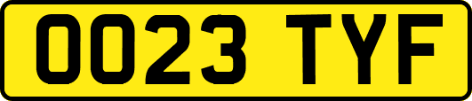 OO23TYF