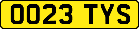 OO23TYS
