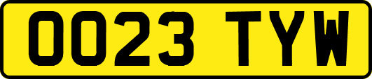 OO23TYW