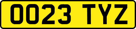 OO23TYZ