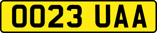 OO23UAA