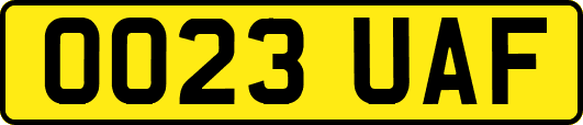OO23UAF