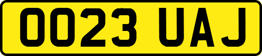 OO23UAJ