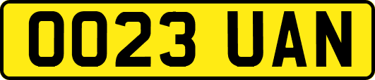 OO23UAN