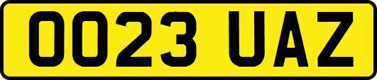OO23UAZ