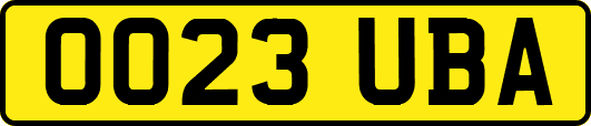 OO23UBA