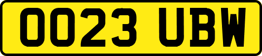 OO23UBW