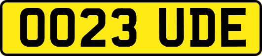 OO23UDE