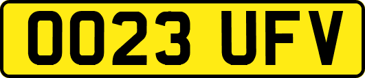 OO23UFV