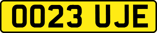 OO23UJE