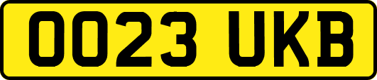 OO23UKB