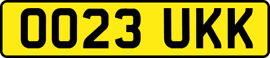 OO23UKK