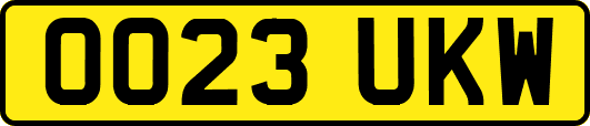 OO23UKW