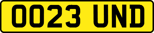 OO23UND