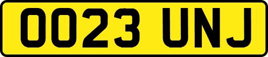 OO23UNJ