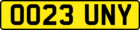 OO23UNY