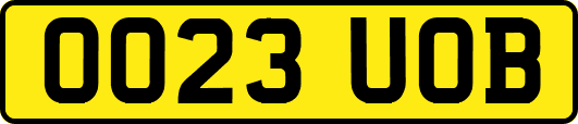 OO23UOB