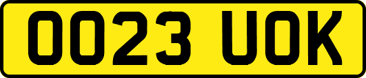 OO23UOK