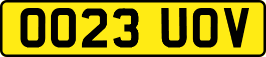OO23UOV