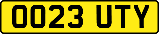 OO23UTY