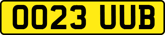OO23UUB