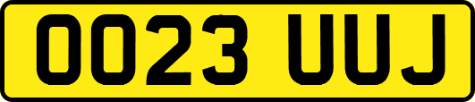 OO23UUJ