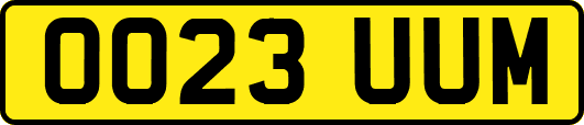 OO23UUM