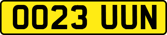 OO23UUN