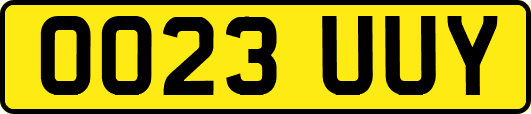 OO23UUY