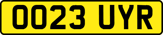 OO23UYR