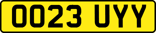 OO23UYY