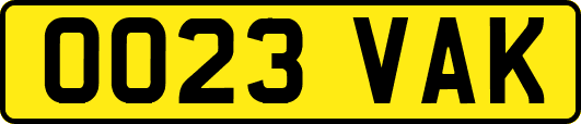 OO23VAK
