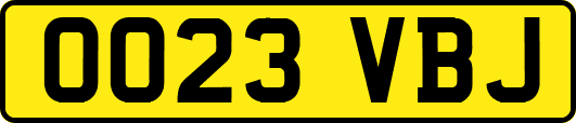 OO23VBJ