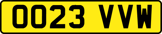 OO23VVW