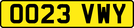 OO23VWY